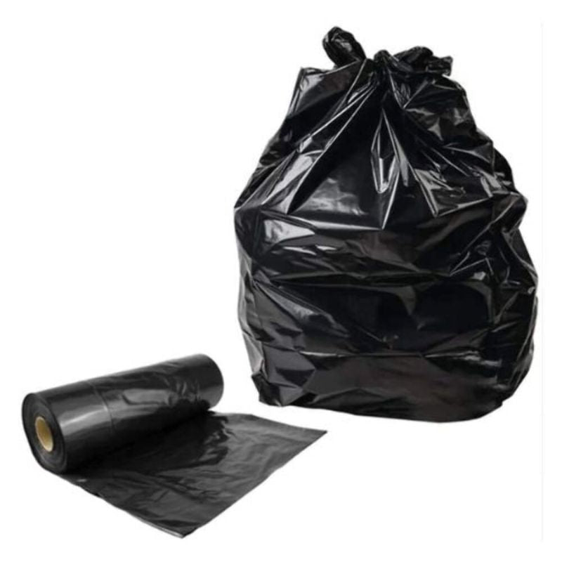 Champion Heavy Duty Black Refuse Sacks – 18 × 29 × 39 in, 160G (Pack of 200)