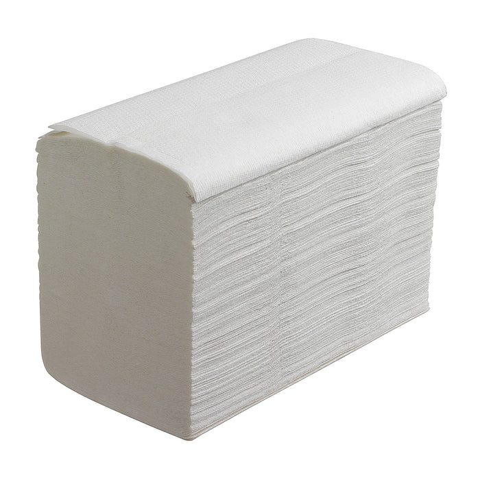 C-Fold Hand Towels — Nova White, Pure 2-Ply, Pack of 2,400